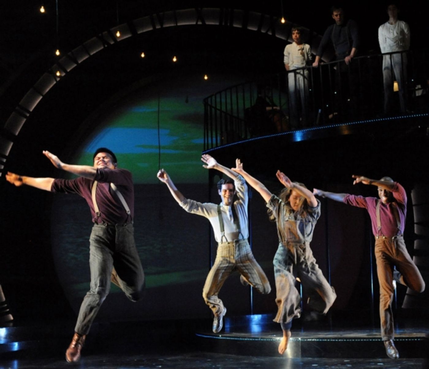 Photo Flash: First Look at Tally Sessions, Carey Rebecca Brown and More in Olney's CAROUSEL  Image