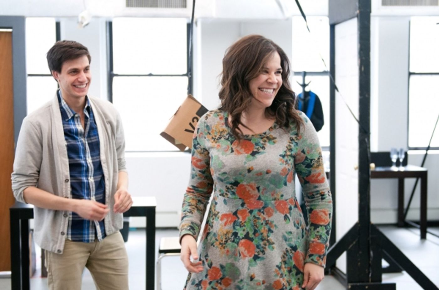 Photo Flash: In Rehearsal for Roundabout's SIGNIFICANT OTHER with Lindsay Mendez, Gideon Glick & More  Image