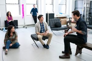 Lindsay Mendez, Carra Patterson, luke Smith, Gideon Glick, John Behlmann Photo