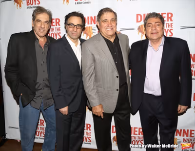 Director Frank Megna, Ray Abruzzo, Dan Lauria and Richard Zavaglia  Photo