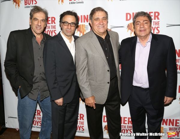 Director Frank Megna, Ray Abruzzo, Dan Lauria and Richard Zavaglia  Photo