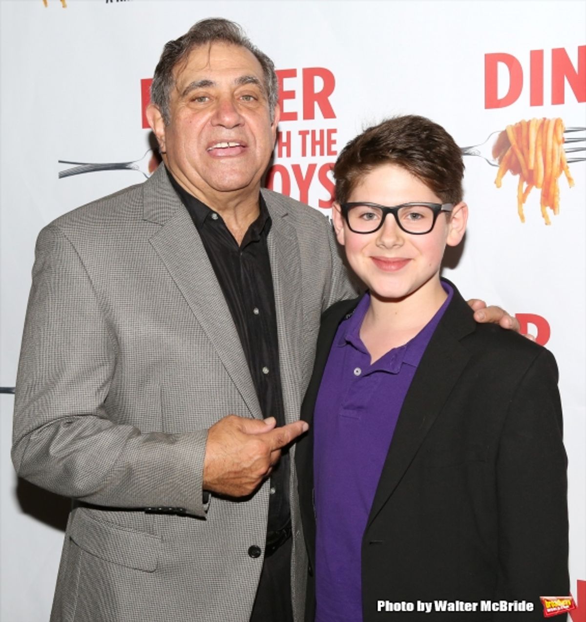 Dan Lauria and Johnny Rabe  at 