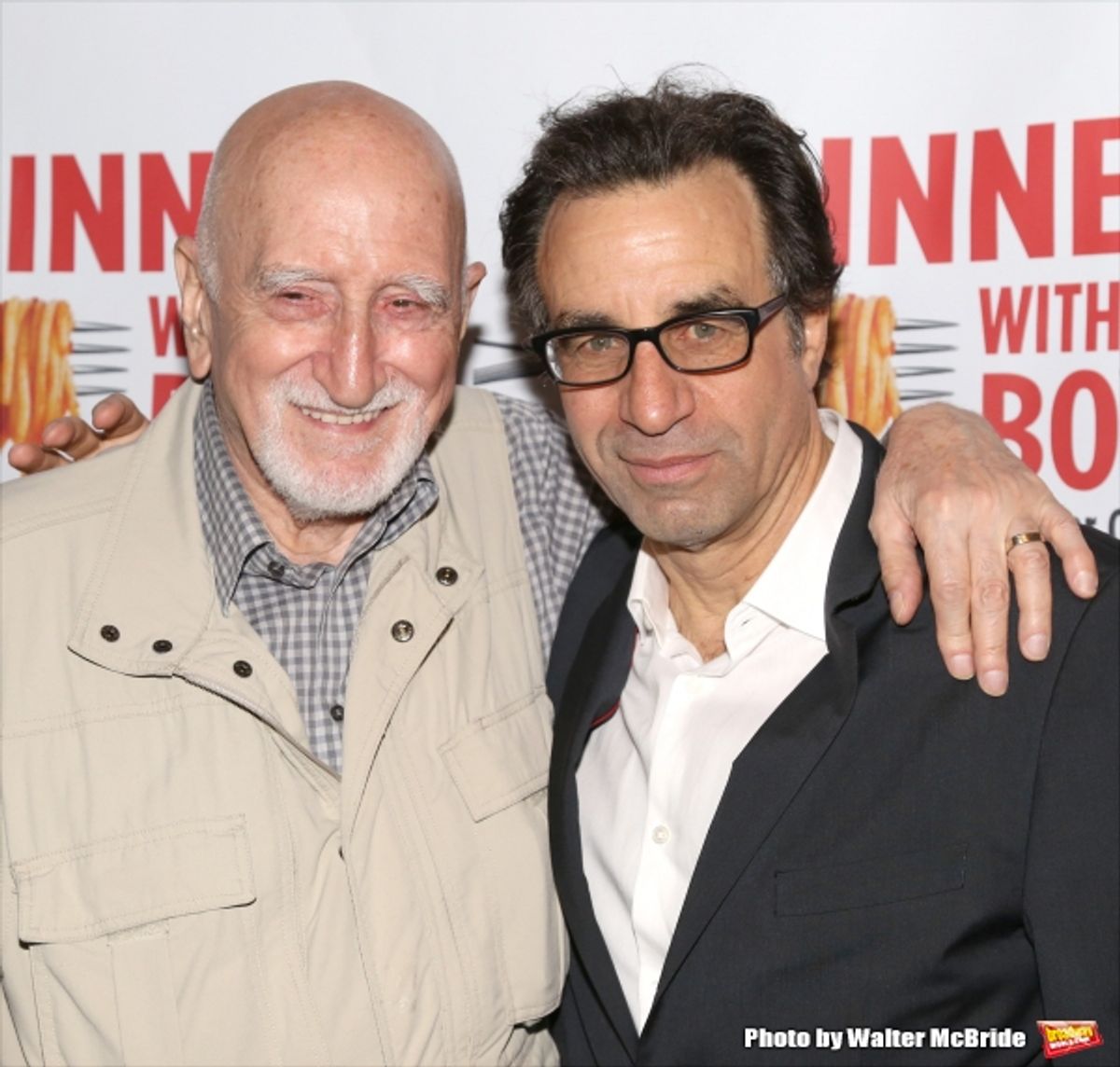 Dominic Chianese and Ray Abruzzo at 