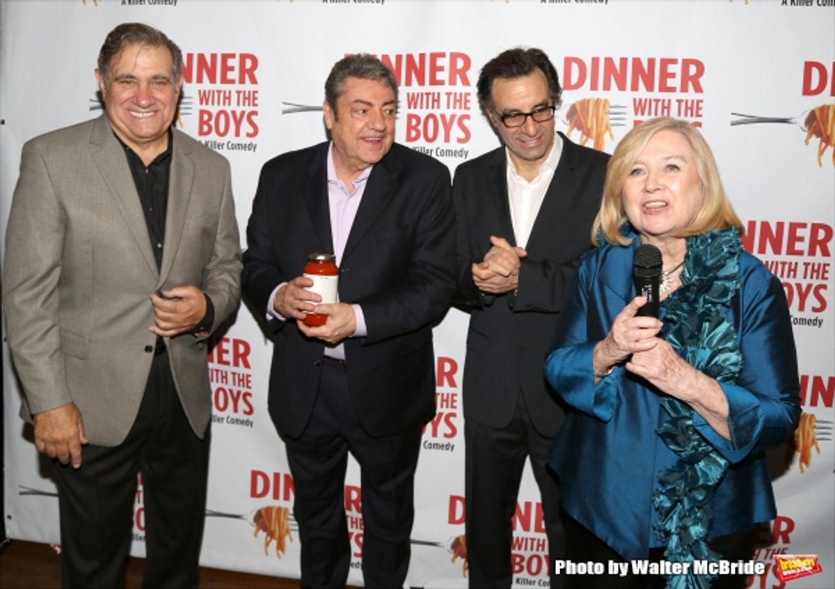 Dan Lauria, Richard Zavaglia, Ray Abruzzo and Pat Flicker Addiss at 