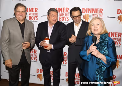 Dan Lauria, Richard Zavaglia, Ray Abruzzo and Pat Flicker Addiss Photo