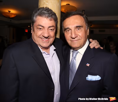 Richard Zavaglia and Tony Lo Bianco  Photo