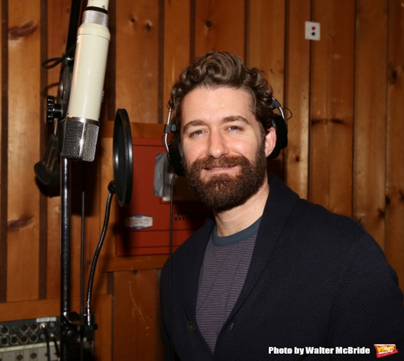 Photo Coverage: In the Recording Studio with the Cast of Broadway's FINDING NEVERLAND; Album Out Next Month!  Image