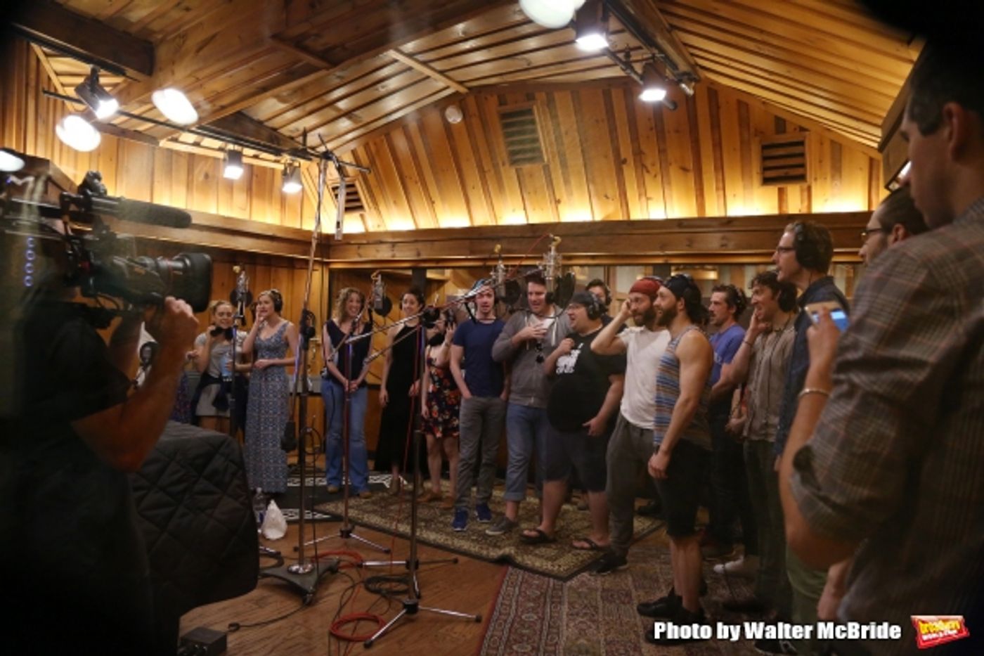 Photo Coverage: In the Recording Studio with the Cast of Broadway's FINDING NEVERLAND; Album Out Next Month! Photo Coverage: In the Recording Studio with the Cast of Broadway's FINDING NEVERLAND; Album Out Next Month! Image