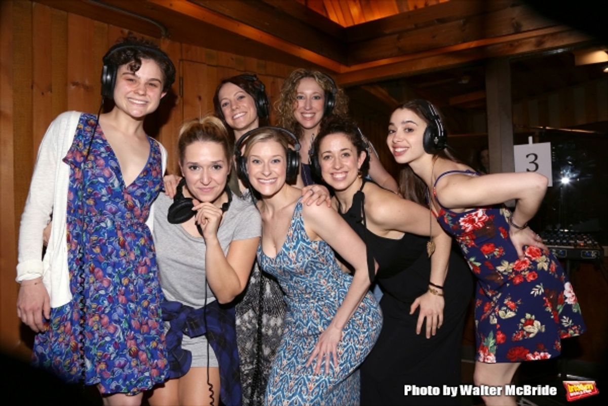 The female ensemble  at 