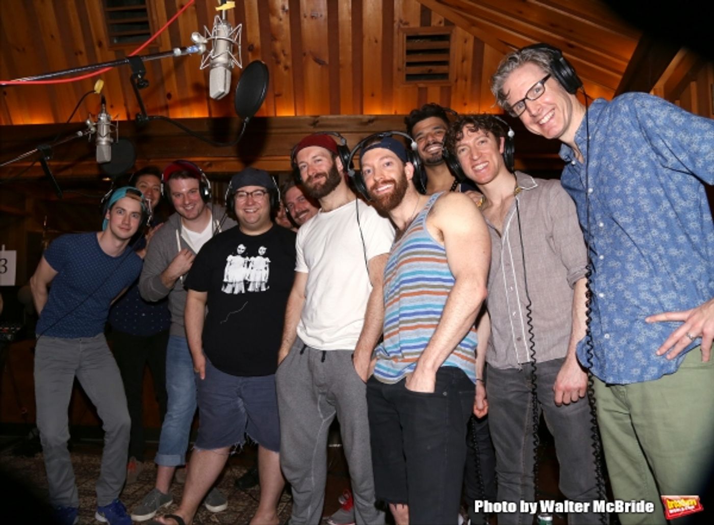 Photo Coverage: In the Recording Studio with the Cast of Broadway's FINDING NEVERLAND; Album Out Next Month! Photo Coverage: In the Recording Studio with the Cast of Broadway's FINDING NEVERLAND; Album Out Next Month! Image