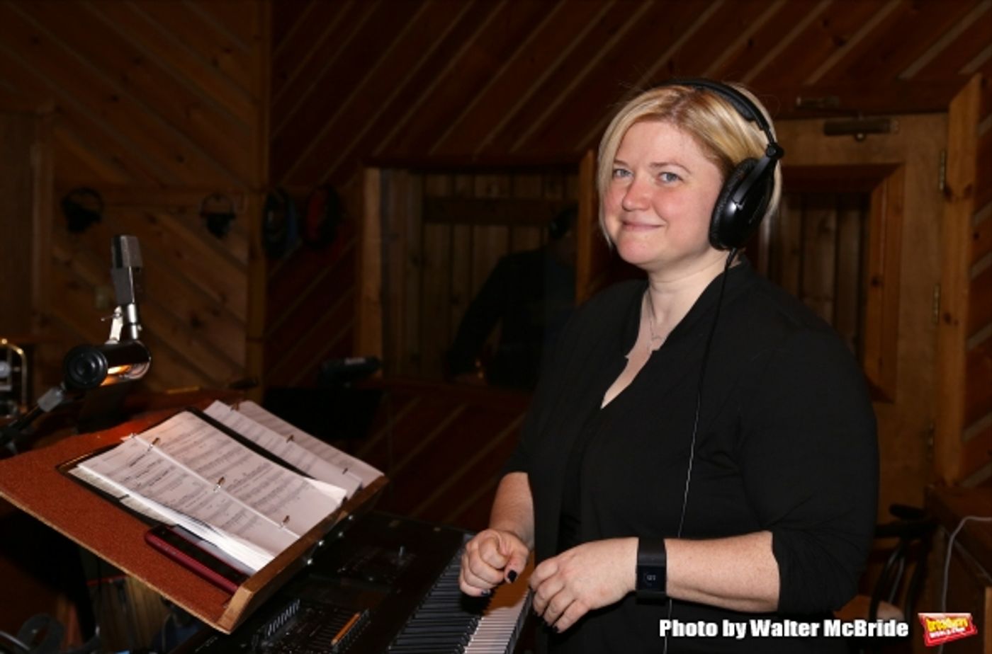 Photo Coverage: In the Recording Studio with the Cast of Broadway's FINDING NEVERLAND; Album Out Next Month! Photo Coverage: In the Recording Studio with the Cast of Broadway's FINDING NEVERLAND; Album Out Next Month! Image