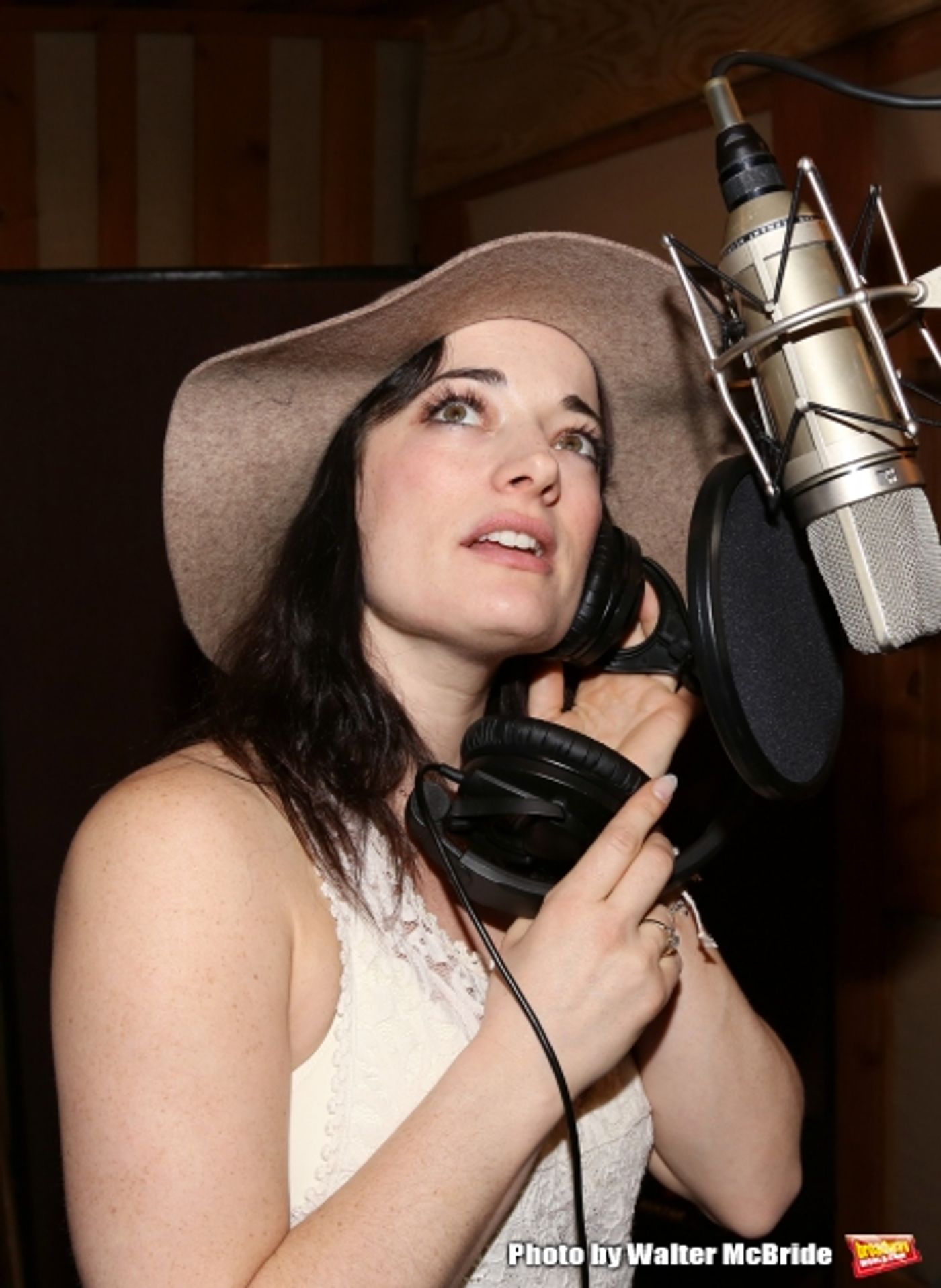 Photo Coverage: In the Recording Studio with the Cast of Broadway's FINDING NEVERLAND; Album Out Next Month!  Image
