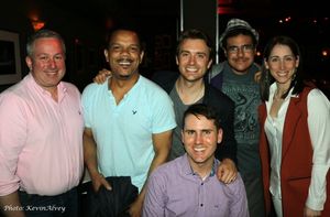 Ari Warshawsky, Jerry Dixon, James Snyder, Peter Biertzer and Eric and Betsy Shuler Photo