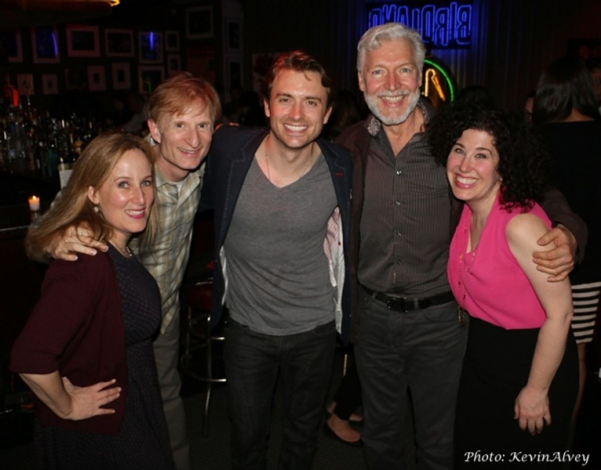 Zina Goldrich, Nick Corley, James Snyder, Tony Sheldon and Marcy Heisler at 