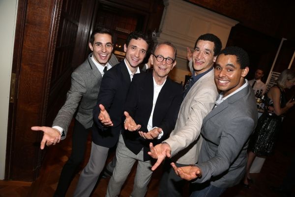 Drew King, Rick Faugno, Joel Grey, Richard Riaz Yoder and Phillip Attmore Photo
