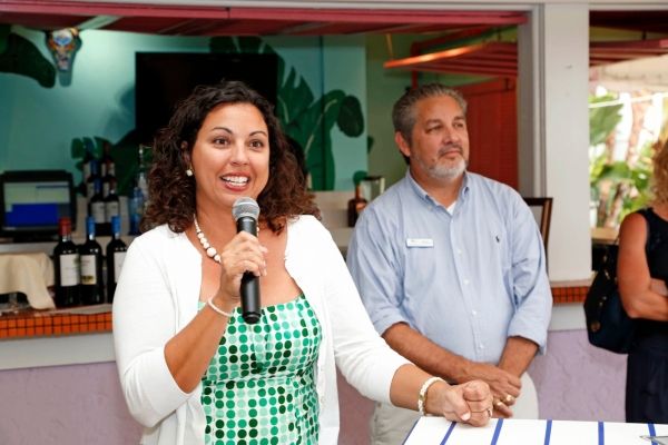 Jennifer Sullivan from the Community Foundation for Palm Beach and Martin Counties wi Photo