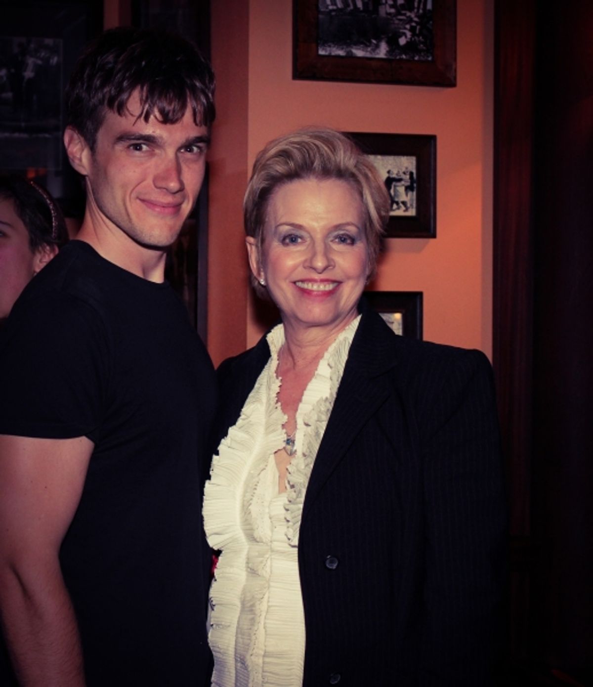 Justin Sargent and Ellen Foley at 