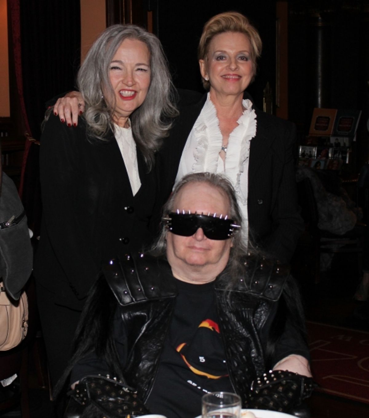 Karla DeVito, Ellen Foley and Jim Steinman at 