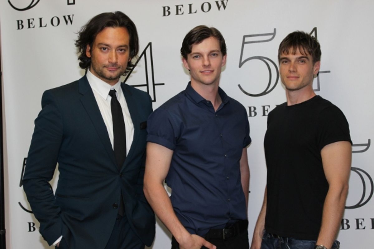 Constantine Maroulis, Dan Tracy and Justin Sargent at 