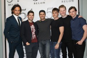 Constantine Maroulis, Jeremy Jordan, Josh Young, Justin Sargent, Tyce Green and Dan T Photo