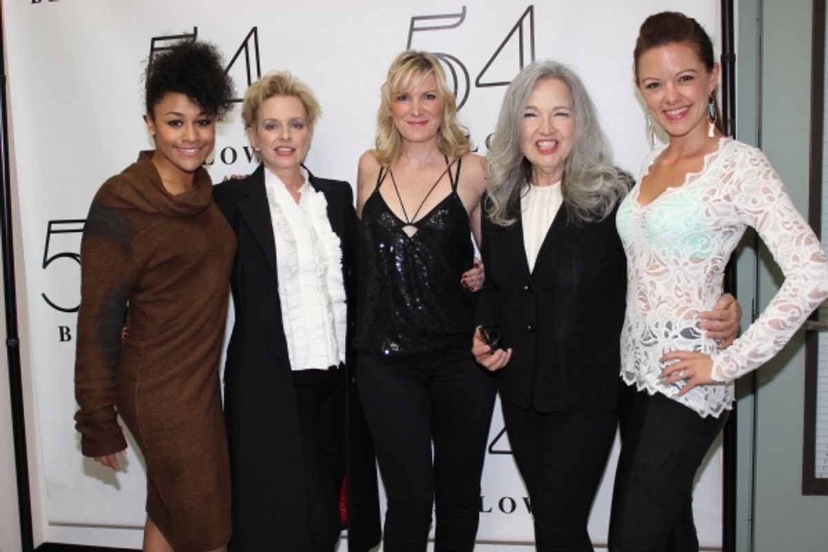 Ariana DeBose, Ellen Foley, Jessica Hendy, Karla DeVito and Kate Rockwell at 