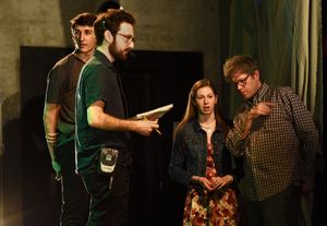 Jay Scheib in rehearsal Photo