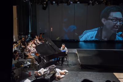 Young Arts Master classes and final performances with Jay Scheib master class partici Photo