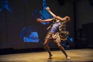 Young Arts Master classes and workshops with Jay Scheib and Mikhail Baryshnikov and P Photo