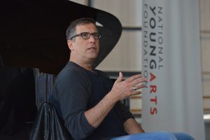 YOUNG ARTS holds master classes and workshops at MOMA P.S.1 and BAC with artist Brad  Photo