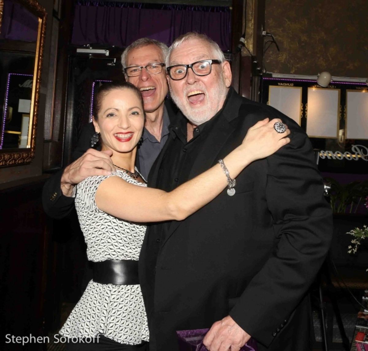 Joanne Furshpan, Steve Schachlin, Jim Brochu at 