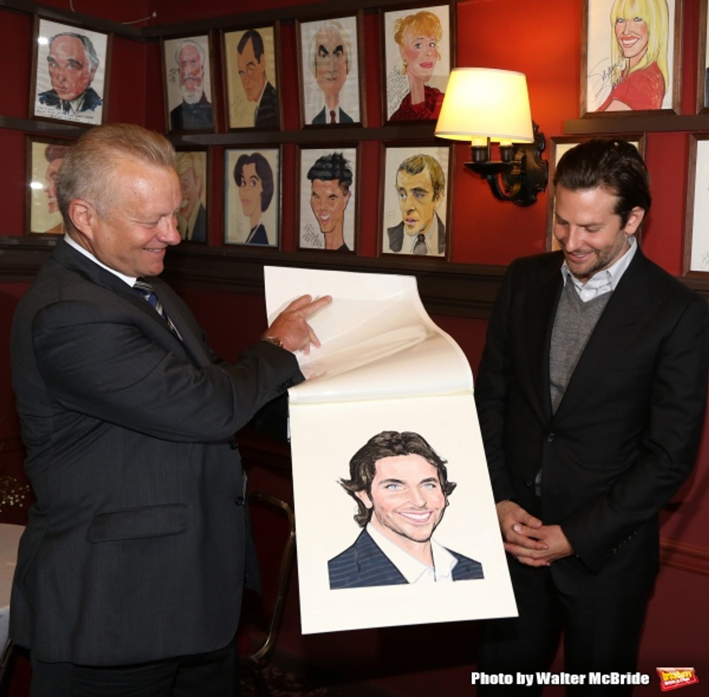Photo Coverage: Sardi's Unveils Caricature for Tony Nominee Bradley Cooper! Photo Coverage: Sardi's Unveils Caricature for Tony Nominee Bradley Cooper! Image