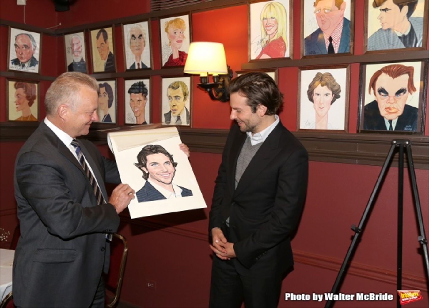 Photo Coverage: Sardi's Unveils Caricature for Tony Nominee Bradley Cooper! Photo Coverage: Sardi's Unveils Caricature for Tony Nominee Bradley Cooper! Image