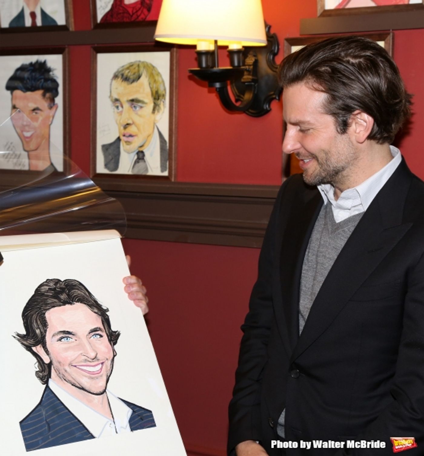 Photo Coverage: Sardi's Unveils Caricature for Tony Nominee Bradley Cooper!  Image