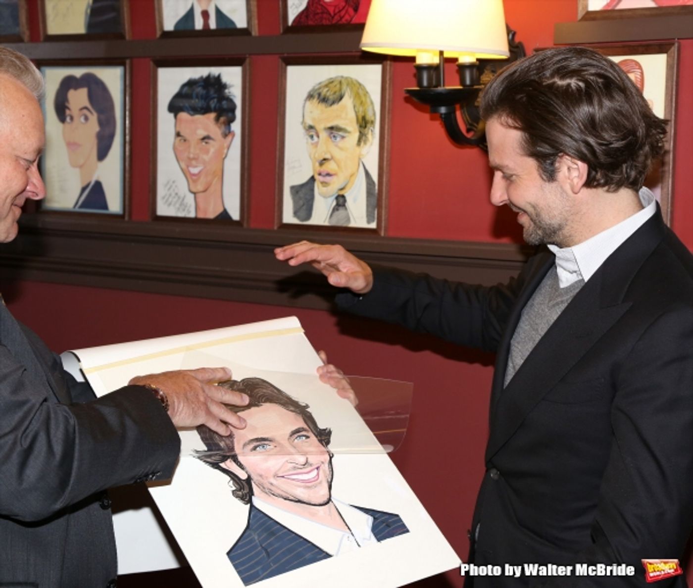 Photo Coverage: Sardi's Unveils Caricature for Tony Nominee Bradley Cooper! Photo Coverage: Sardi's Unveils Caricature for Tony Nominee Bradley Cooper! Image
