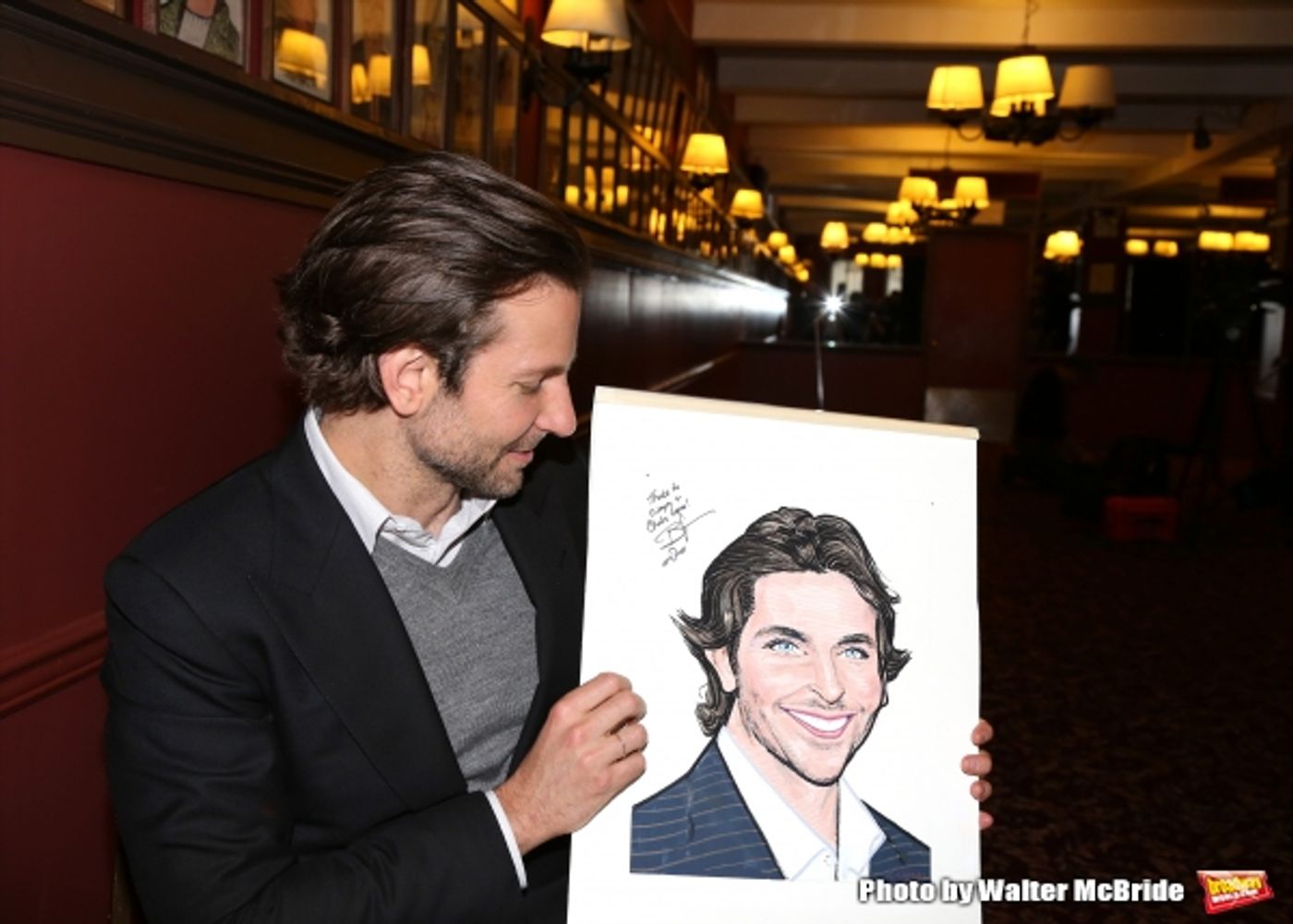 Photo Coverage: Sardi's Unveils Caricature for Tony Nominee Bradley Cooper!  Image