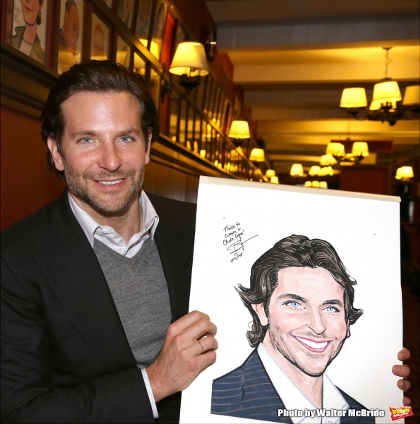 Photo Coverage: Sardi's Unveils Caricature for Tony Nominee Bradley Cooper!  Image