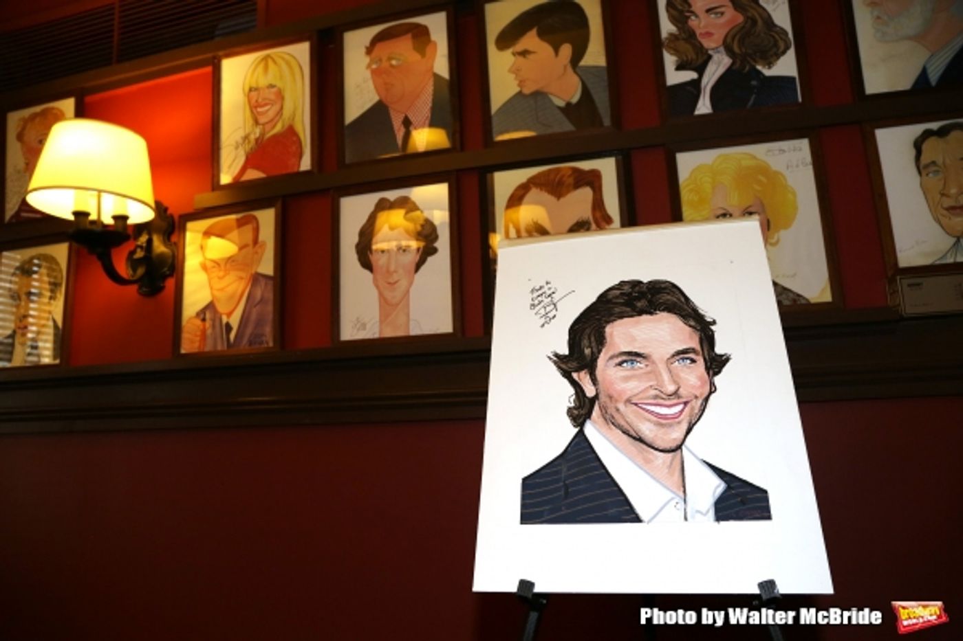 Photo Coverage: Sardi's Unveils Caricature for Tony Nominee Bradley Cooper!  Image
