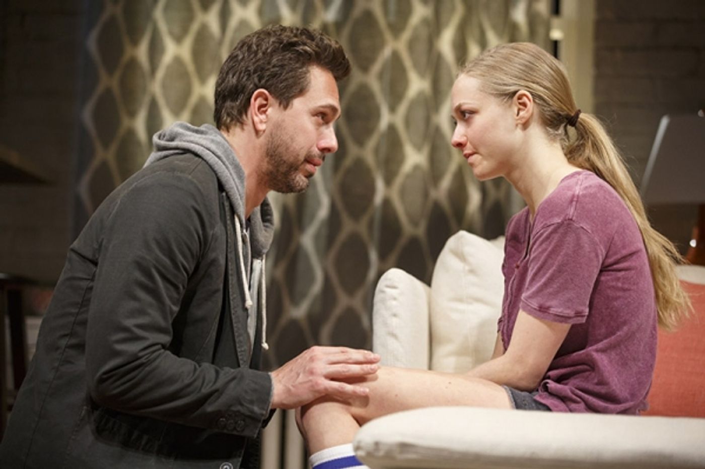 Photo Flash: First Look at Amanda Seyfried and Thomas Sadoski in THE WAY WE GET BY at Second Stage  Image