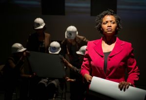 Eunice Woods (right) and the ensemble Photo