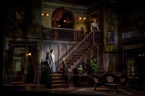 Rae Gray (Alexandra ''Zan'' Giddens) and Shannon Cochran (Regina Giddens) @ BroadwayWorld Rae Gray (Alexandra ''Zan'' Giddens) and Shannon Cochran (Regina Giddens) Photo