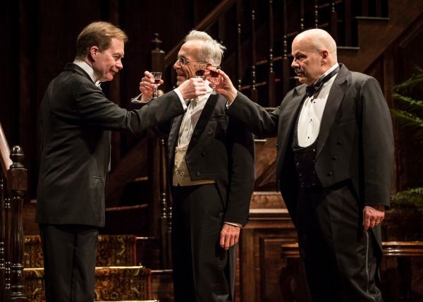 Michael Canavan (William Marshall), Larry Yando (Ben Hubbard) and Steve Pickering (Os Photo
