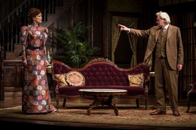Shannon Cochran (Regina Giddens) and John Judd (Horace Giddens)  Photo
