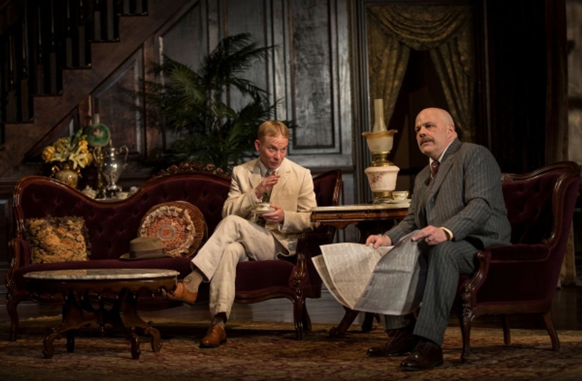 Dan Waller (Leo Hubbard) and Steve Pickering (Oscar Hubbard)  at 