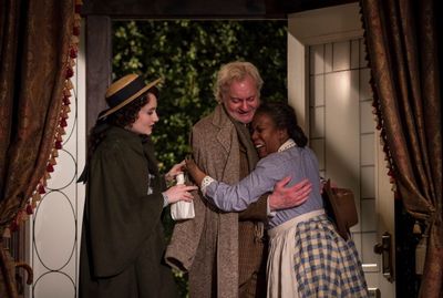 Rae Gray (Alexandra ''Zan'' Giddens), John Judd (Horace Giddens) and Cherene Snow (Ad Photo