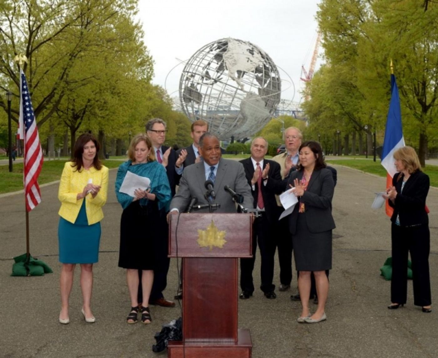 Photo Flash: World's Fair Structure 'Tent of Tomorrow' to Undergo Beautification Project  Image