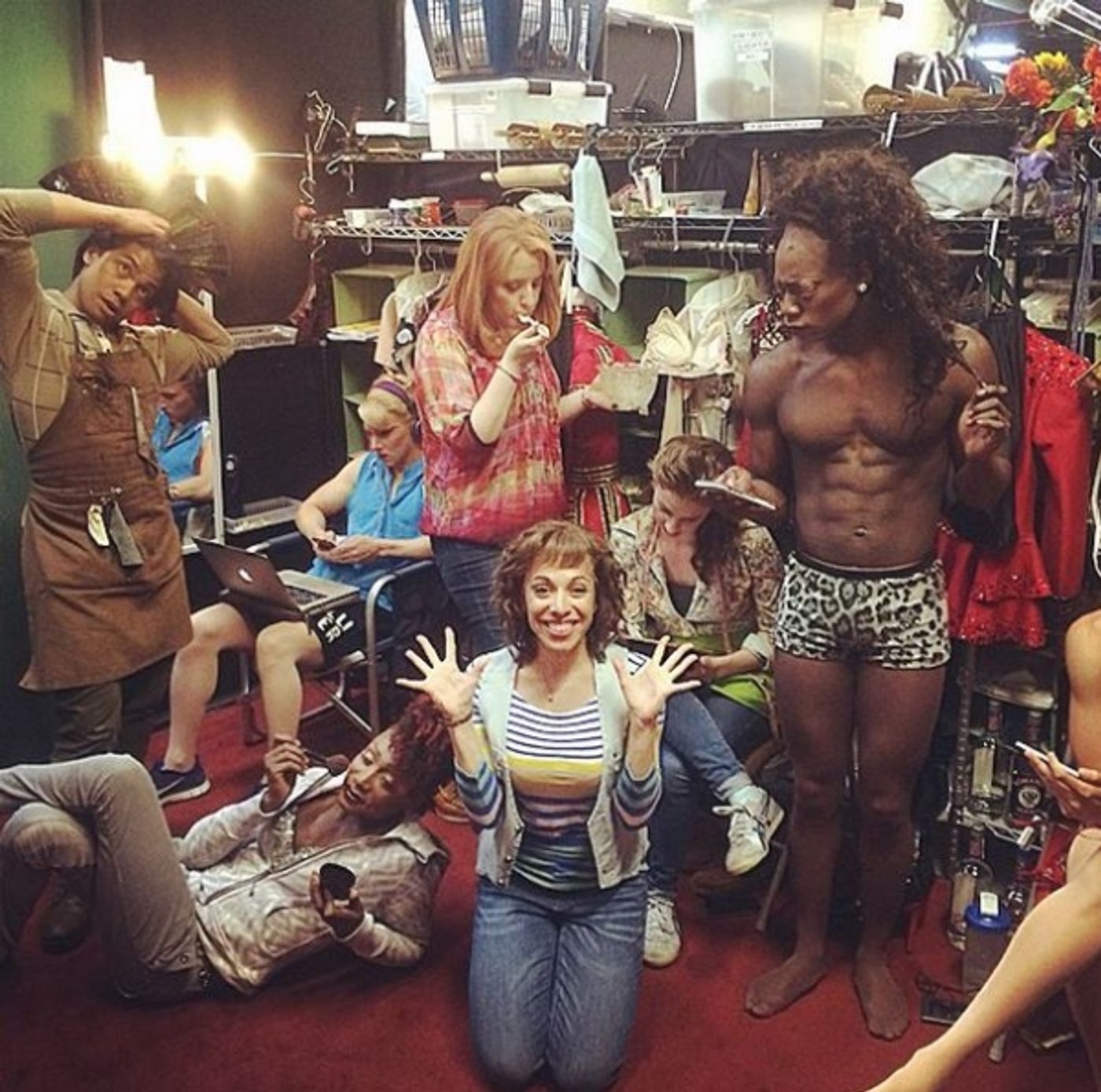 Photo Flash: Saturday Intermission Pics 5/09, Part 2- KINKY BOOTS, AN AMERICAN IN PARIS, and More!  Image