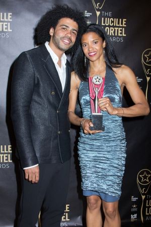 Daveed Diggs, Renee Elise Goldsberry @ BroadwayWorld Daveed Diggs, Renee Elise Goldsberry Photo
