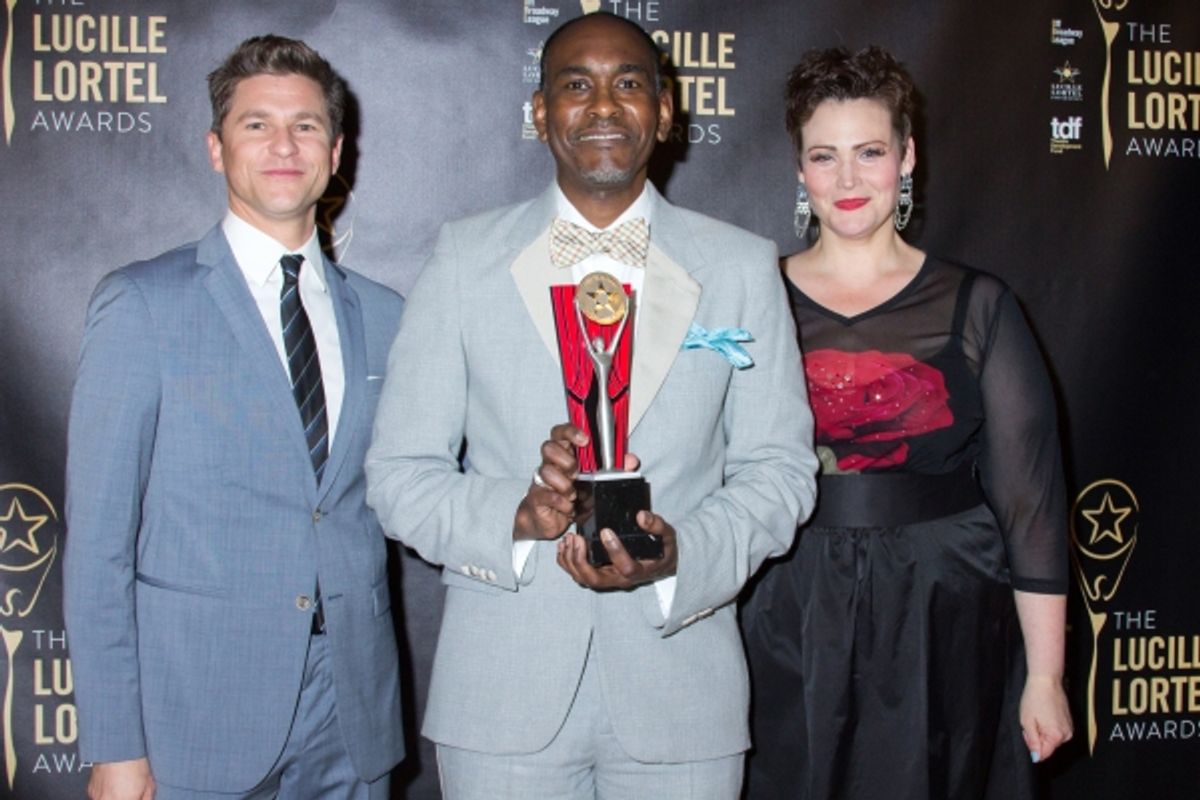 David Burtka, Paul Tazewell, Lisa Howard at 