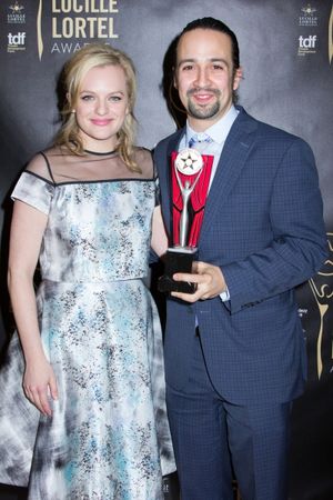 Elisabeth Moss, Lin-Manuel Miranda @ BroadwayWorld Elisabeth Moss, Lin-Manuel Miranda Photo