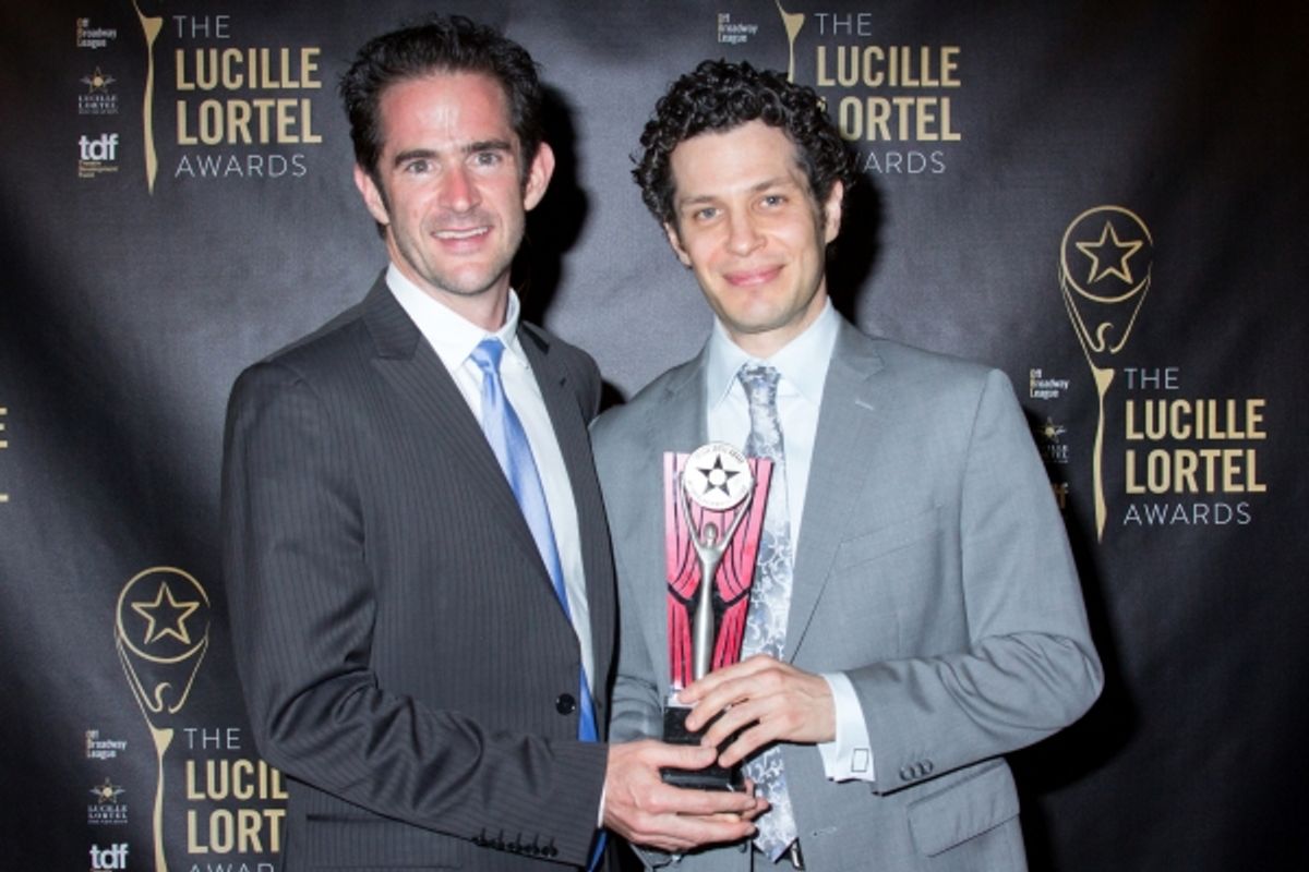 Andy Blankenbuehler, Thomas Kail at 